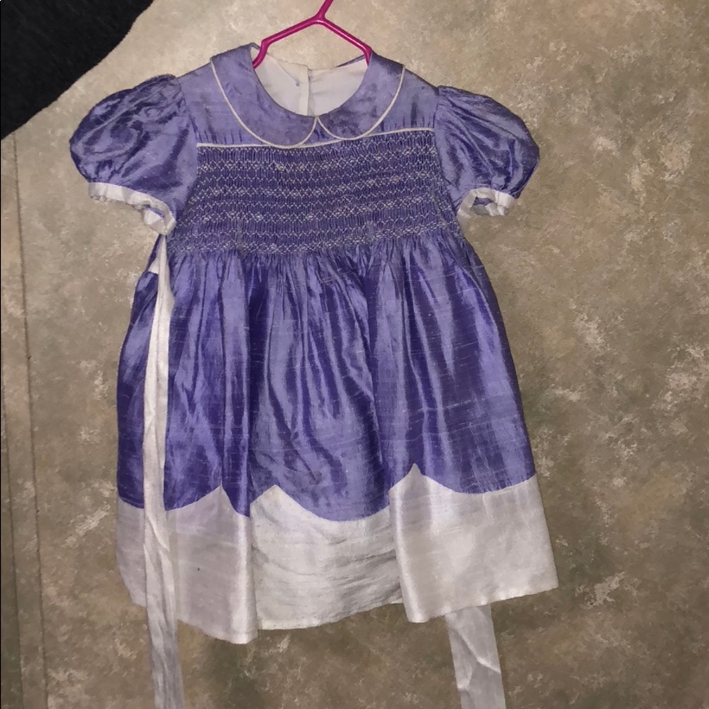 Silk smock